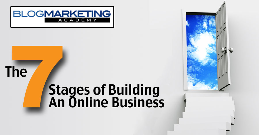 The 7 Stages of Building An Online Business [Infographic and Guide]