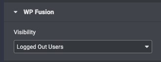 WP Fusion - Elementor Integration